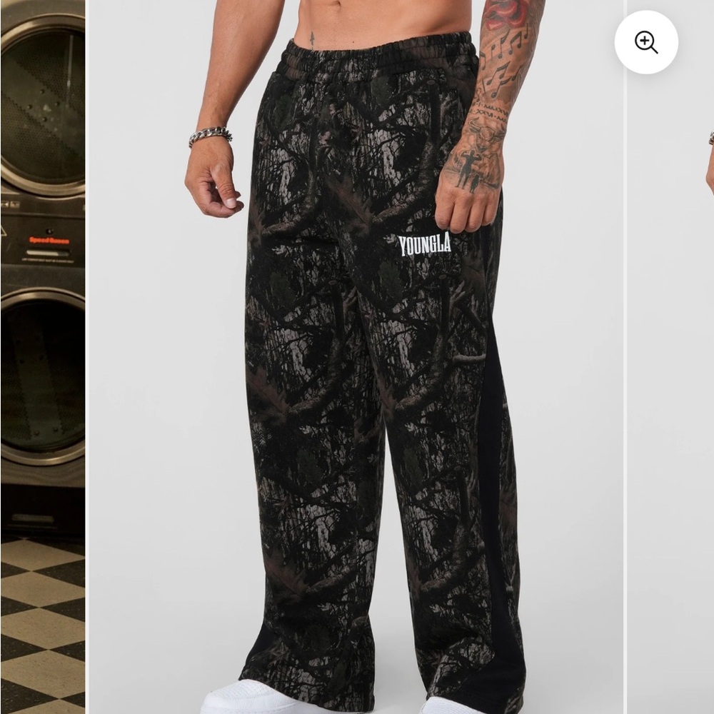 YOUNGLA STELLAR CAMO SWEATS
